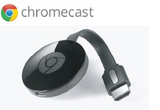 クロームキャストで自分のスマホを大画面テレビで！