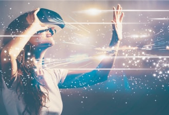 VRで仮想空間を楽しむ